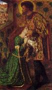 Dante Gabriel Rossetti St. George and the Princess Sabra oil painting